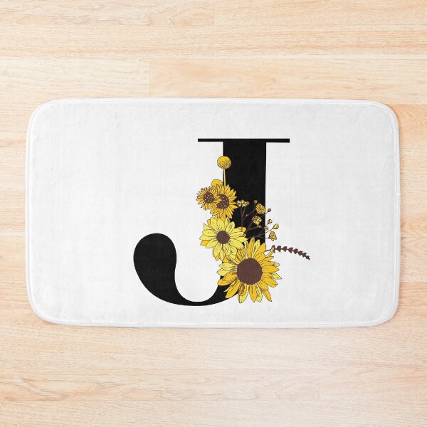 Item preview, Sunflower Monogram J designed and sold by Coffee Lifestyle.