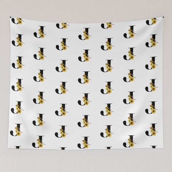 Item preview, Sunflower Monogram J designed and sold by Coffee Lifestyle.