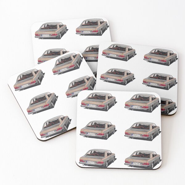 Item preview, Vintage Italian Car Back - 130 coupe designed and sold by SylwiaCarArt.