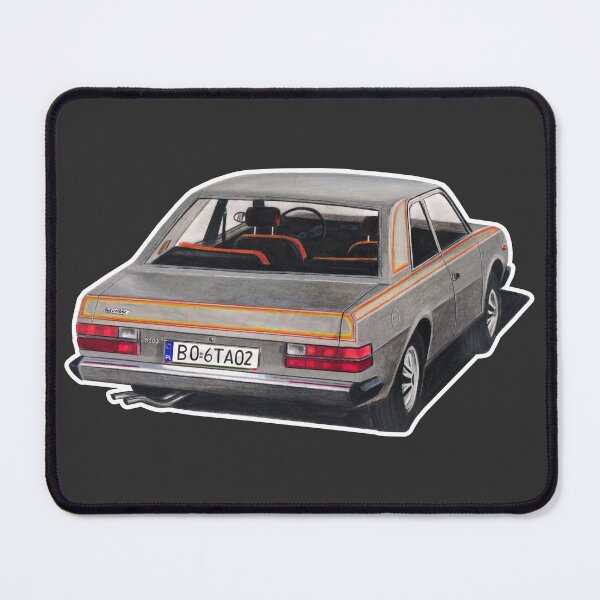 Item preview, Vintage Italian Car Back - 130 coupe designed and sold by SylwiaCarArt.