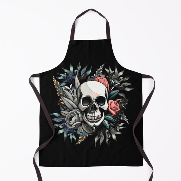 Item preview, Vintage skull with flowers  designed and sold by MArtex.