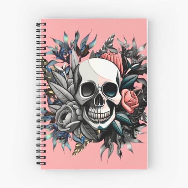Item preview, Vintage skull with flowers  designed and sold by MArtex.