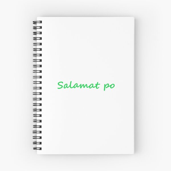 Item preview, Salamat po = Thank you TAGALOG designed and sold by PabloBSanchez.