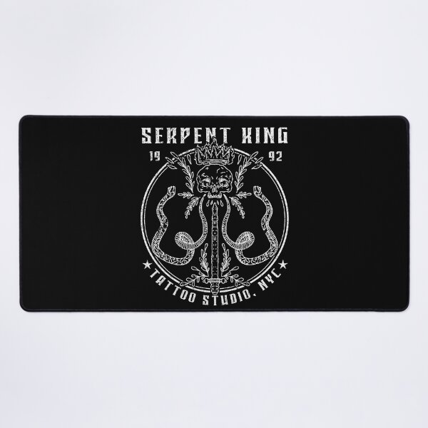 Item preview, Serpent King Tattoo Studio, New York City, NYC Tattoo Parlour designed and sold by Proverbial Wisdom Design.