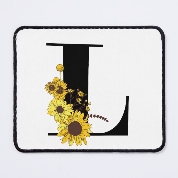 Item preview, Sunflower Monogram L designed and sold by Coffee Lifestyle.