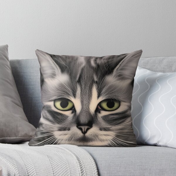 Item preview, Cute Funny Grey Cat designed and sold by PC-artist.