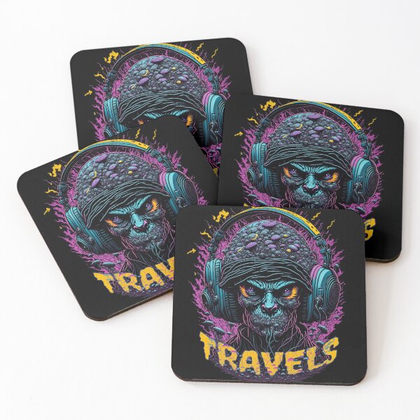 Item preview, MUSHROOMS TRAVEL TECHNO designed and sold by EBAN7.