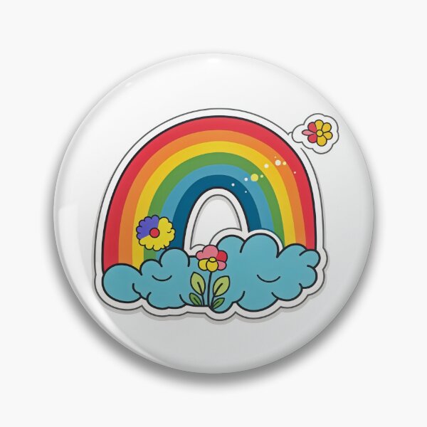 Item preview, Rainbow and enchanted flowers designed and sold by anthonygdg.