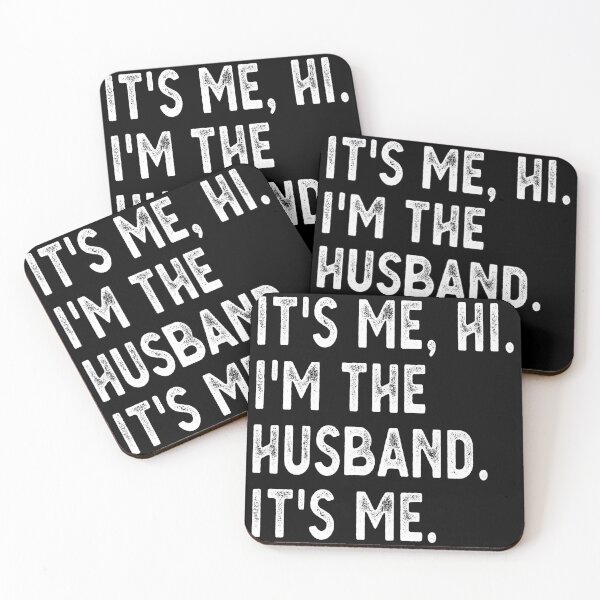 Item preview, men's father's day it's me hi I'm the husband it's me groovy funny  designed and sold by desimino.