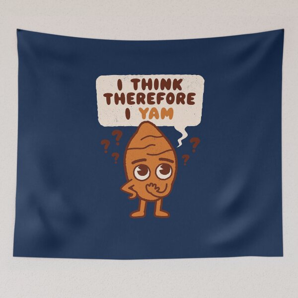 Item preview, I Think Therefore i Yam - Shakespeare Quote designed and sold by WeirdPunderful.