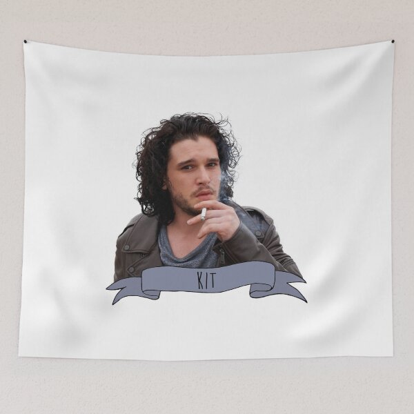Item preview, Kit Harington smoking a cigarette  designed and sold by Smuggler.