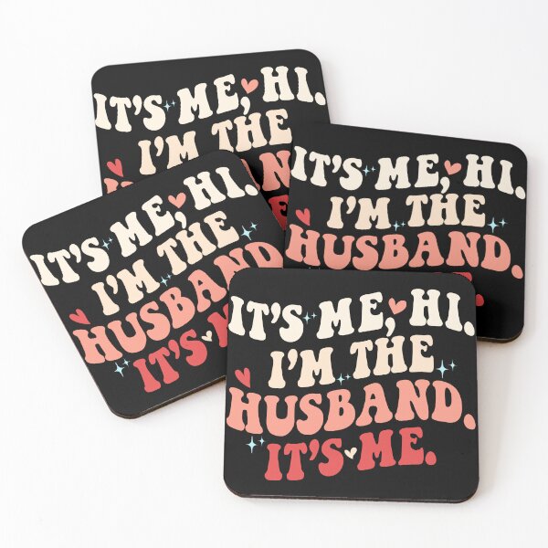 Item preview, men's father's day it's me hi I'm the husband it's me groovy funny  designed and sold by desimino.