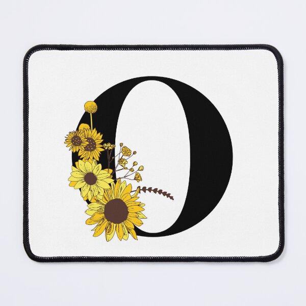 Item preview, Sunflower Monogram O designed and sold by Coffee Lifestyle.