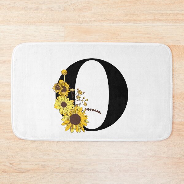 Item preview, Sunflower Monogram O designed and sold by Coffee Lifestyle.