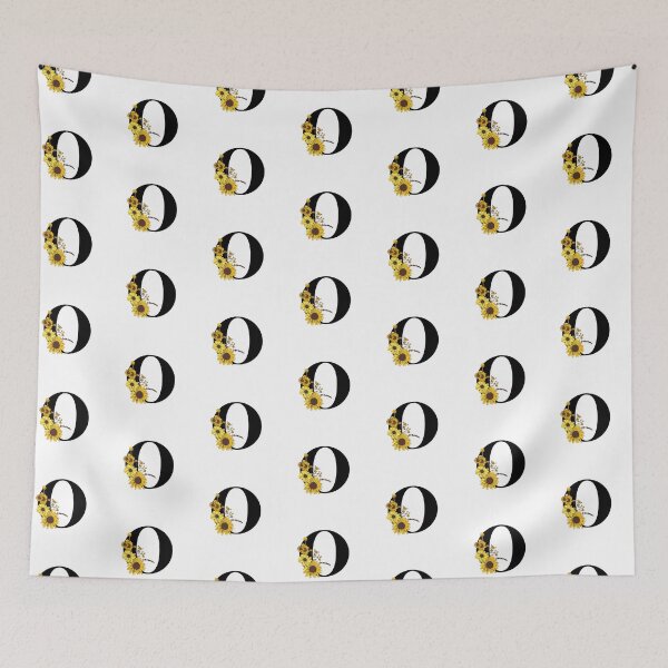 Item preview, Sunflower Monogram O designed and sold by Coffee Lifestyle.