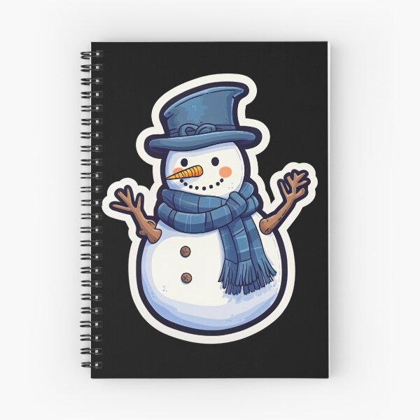 Item preview, Smiling snowman with hat and scarf designed and sold by anthonygdg.