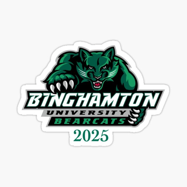 "Binghamton University 2025" Sticker for Sale by Mis3musas Redbubble