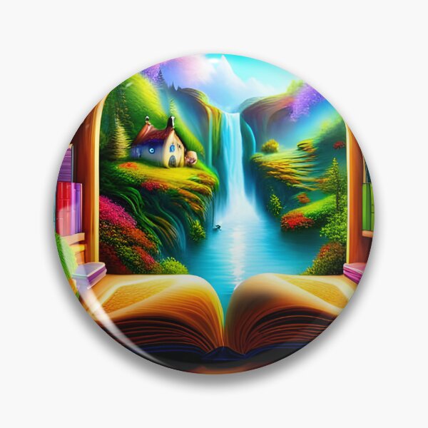 Item preview, Books are gateways to other worlds designed and sold by FineArtworld7.