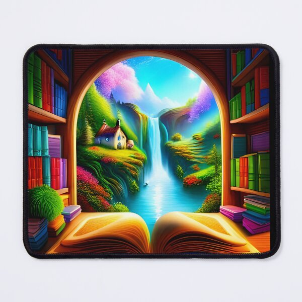 Item preview, Books are gateways to other worlds designed and sold by FineArtworld7.