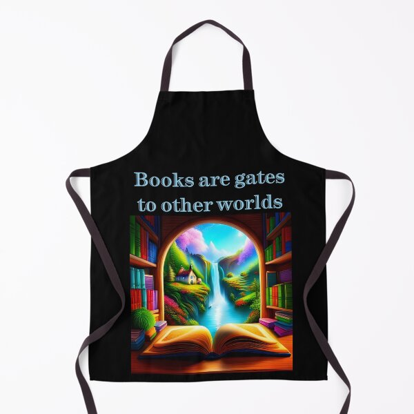 Item preview, Books are gateways to other worlds designed and sold by FineArtworld7.