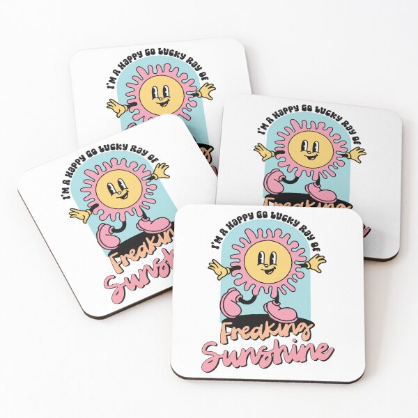 Item preview, Happy Go Lucky Ray of Freaking Sunshine designed and sold by printify.