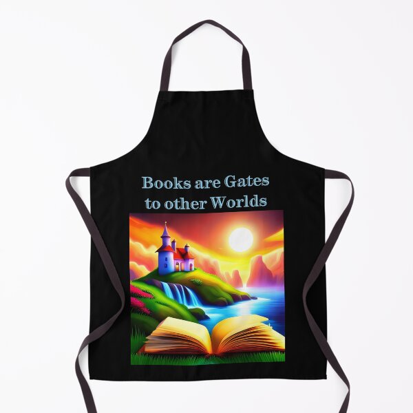 Item preview, Books are gateways to other worlds designed and sold by FineArtworld7.
