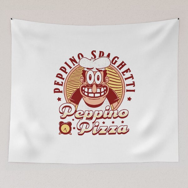 Item preview, Peppino Pizza Emblem designed and sold by Lagelantee.