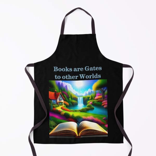 Item preview, Books are gateways to other worlds designed and sold by FineArtworld7.