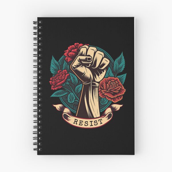 Item preview, Leftist Resist Socialist Rose - Democratic Socialism Political Graphic - Left Wing Politics designed and sold by RockFireMerch.
