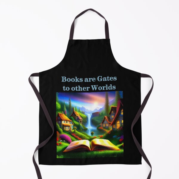 Item preview, Books are gateways to other worlds designed and sold by FineArtworld7.