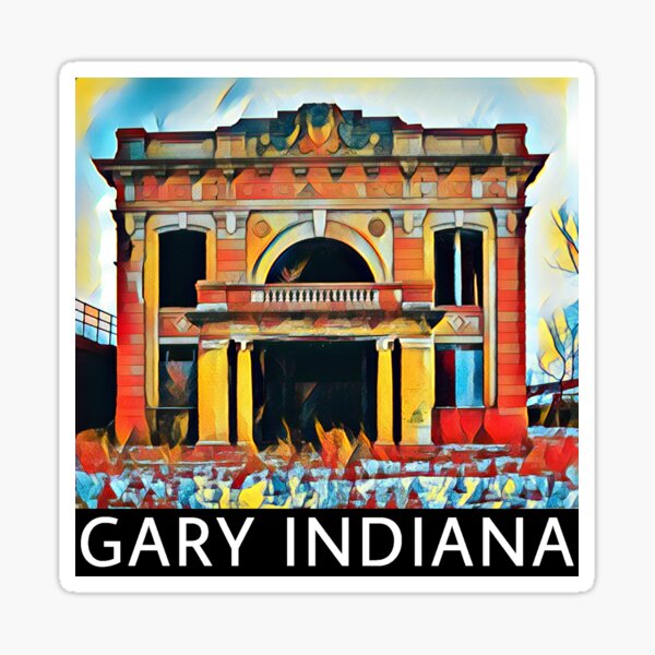 Item preview, Gary Union Station Color designed and sold by Peter Gnas.
