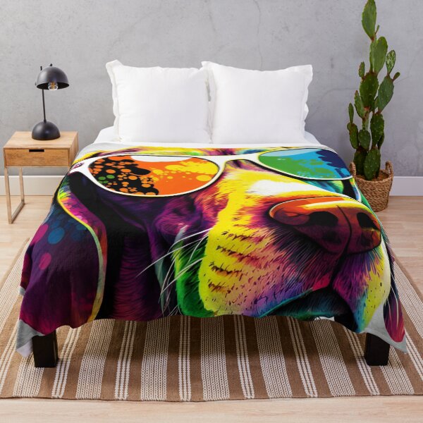 Item preview, Hungarian dog pop art style cartoon wit sunglasses designed and sold by VeronicArt85.