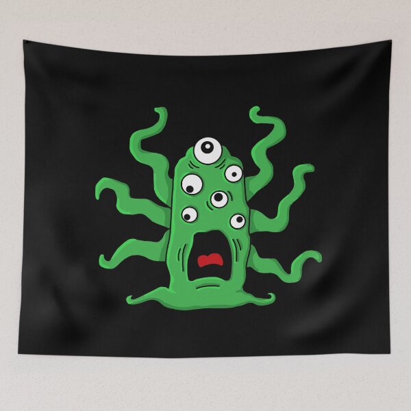 Item preview, Alien Monster cartoon designed and sold by Scat the cat.