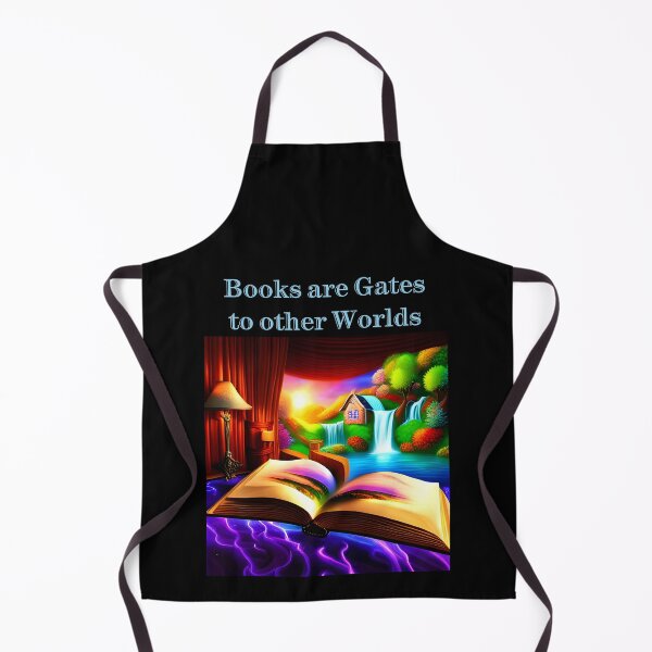 Item preview, Books are gateways to other worlds designed and sold by FineArtworld7.