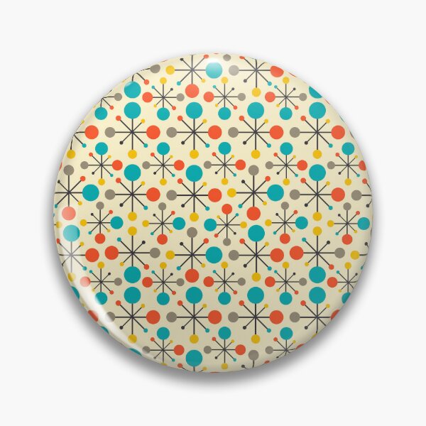 Item preview, Mid century fifties atomic seamless pattern  designed and sold by Throwtopia.