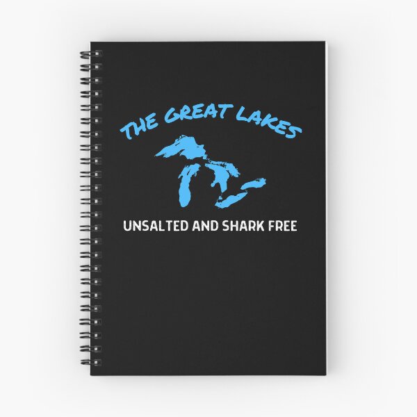 Item preview, Great Lakes Unsalted And Shark Free Funny Michigan Great Lakes Gift designed and sold by lou731.