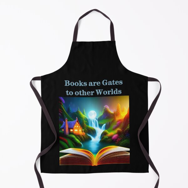 Item preview, Books are gateways to other worlds designed and sold by FineArtworld7.