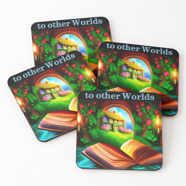Item preview, Books are gateways to other worlds designed and sold by FineArtworld7.