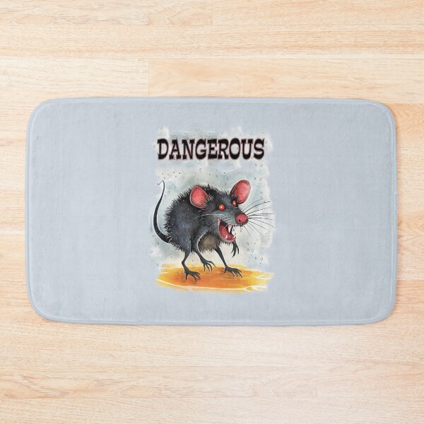Item preview, Rat Beware danger, fantasy art designed and sold by LoneAngel.