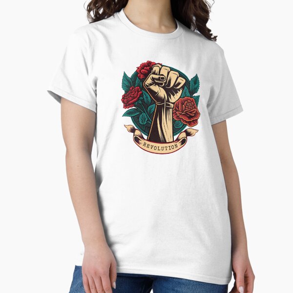 Item preview, Leftist Political Revolution - Liberal Progressive Politics Graphic - Social Justice Art designed and sold by RockFireMerch.