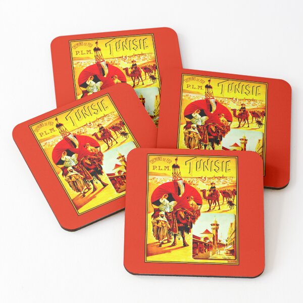 Item preview, TUNISIA; Vintage Travel Advertising Print designed and sold by posterbobs.
