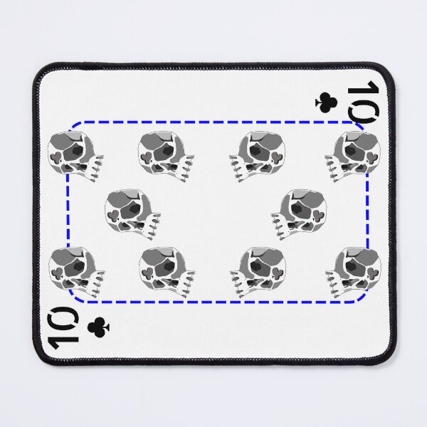 Item preview, 10 of clubs designed and sold by m-yoga-store.