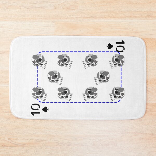 Item preview, 10 of clubs designed and sold by m-yoga-store.