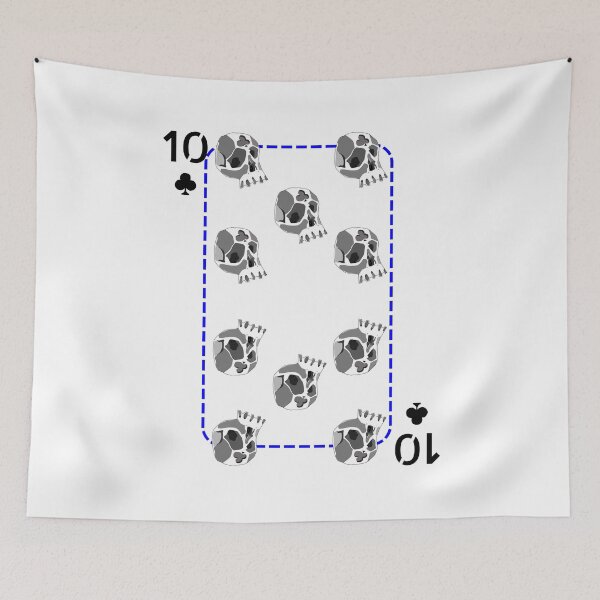 Item preview, 10 of clubs designed and sold by m-yoga-store.