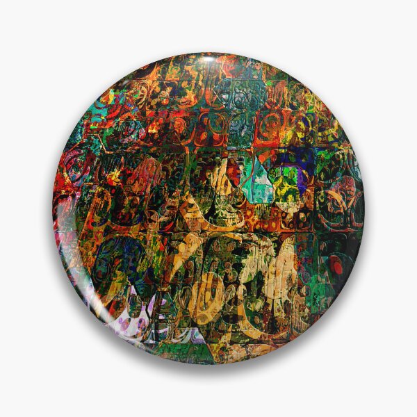 Item preview, Multicoloured Vibrant Tiled Pattern Abstract designed and sold by Trevor Hirst.