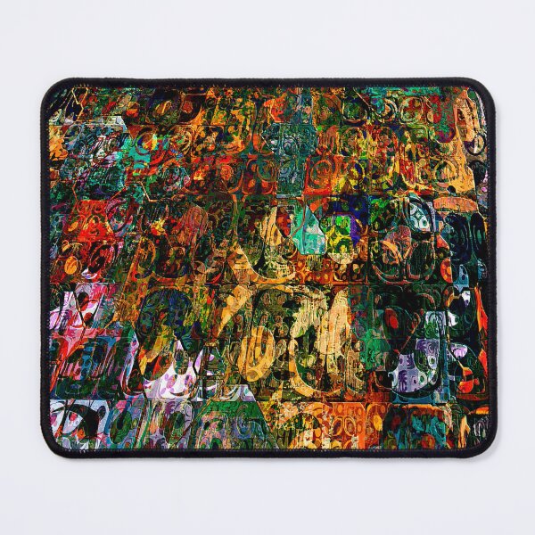 Item preview, Multicoloured Vibrant Tiled Pattern Abstract designed and sold by Trevor Hirst.