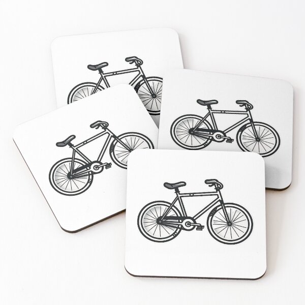 Item preview,  Black and white vintage bicycle designed and sold by anthonygdg.