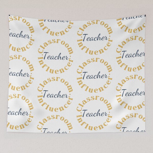 Item preview, Teacher Classroom Influencer designed and sold by StoneybrokeM.