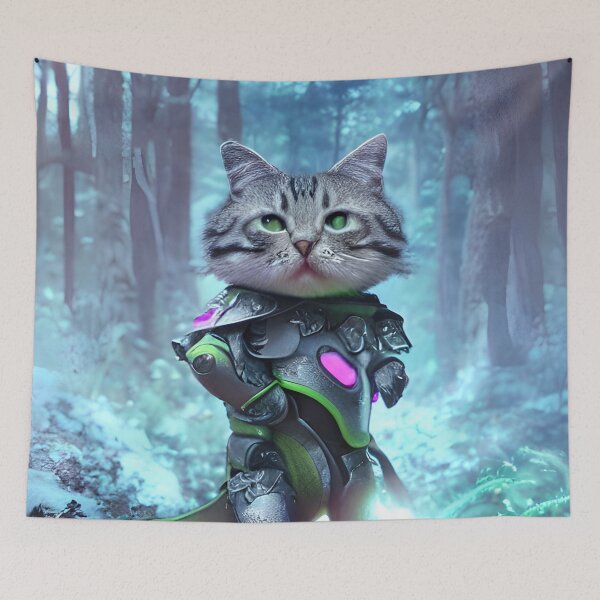 Item preview, Knight Cat designed and sold by LillyFlower86.