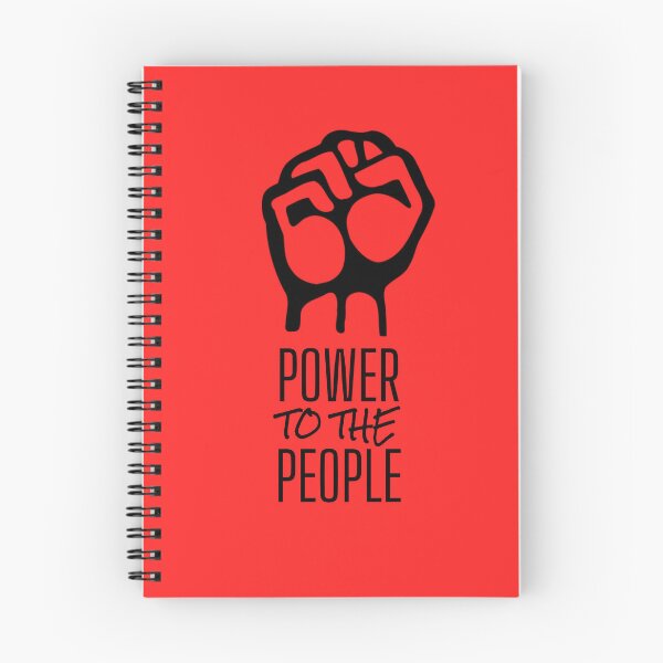 Item preview, Leftist Political Woke Graphic - Power To The People - Democratic Social Justice Politics designed and sold by RockFireMerch.